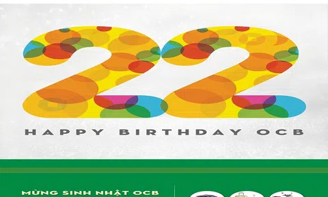 Kỷ niệm 22 năm thành lập, Ngân hàng Phương Đông tri ân khách hàng 80.000 quà tặng